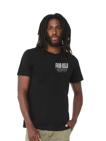 Be You "Fear Kills" Youth T-Shirt: Conquer, Empower, Be You.