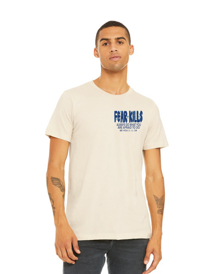 Be You "Fear Kills" Youth T-Shirt: Conquer, Empower, Be You.