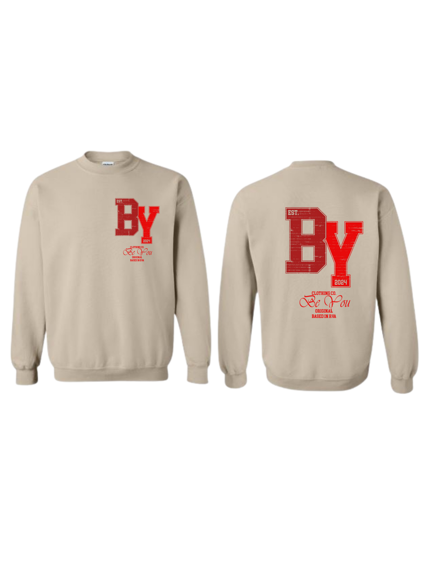 Be You “Varsity” Crewneck Sweatshirt