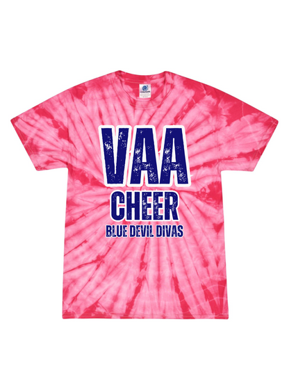 Tie Dye VAA Cheer Shirt