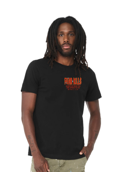 Be You "Fear Kills" Youth T-Shirt: Conquer, Empower, Be You.