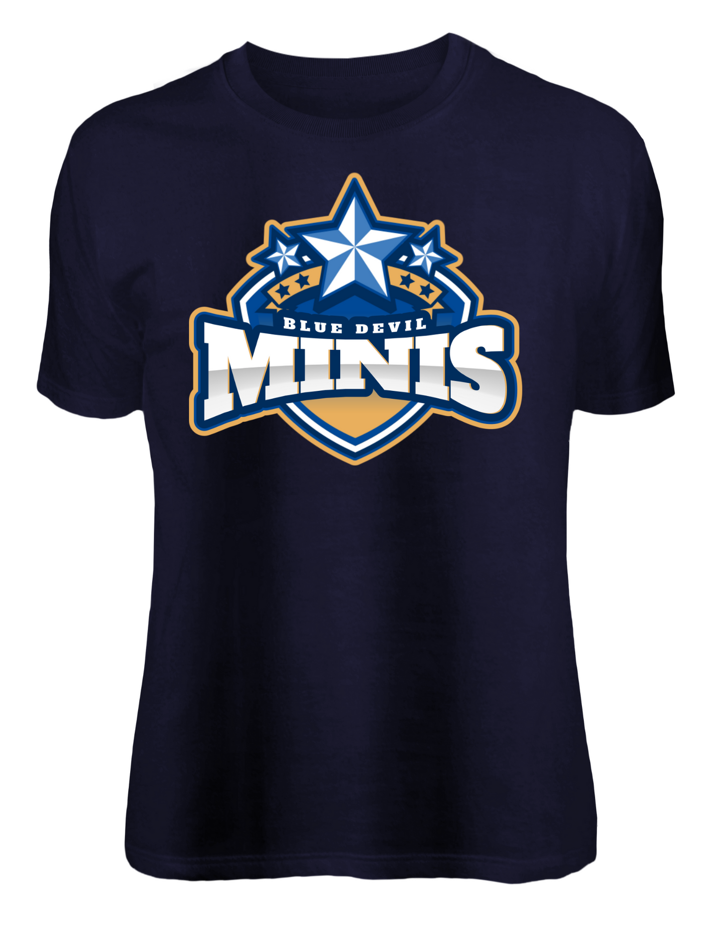 Blue Devil Minis navy Tshirt