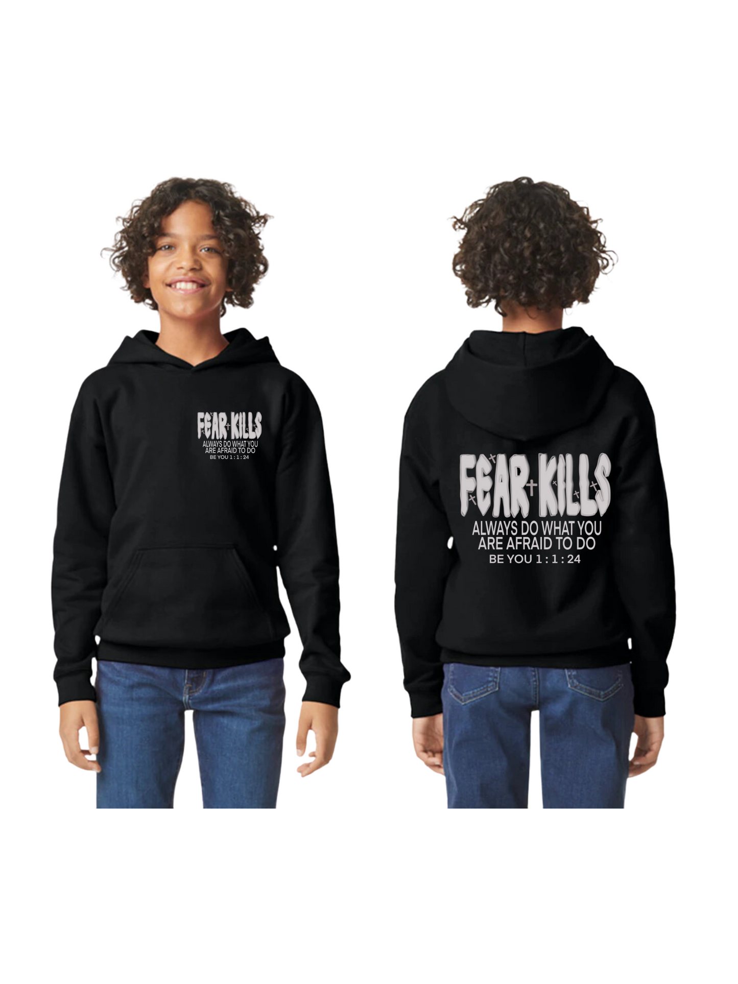 Be You Fear Kills Youth Hoodie