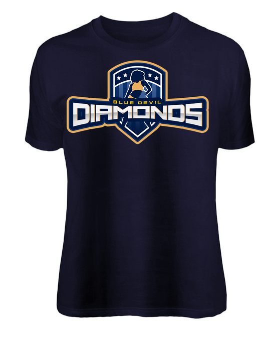 Navy Diamonds Tshirt