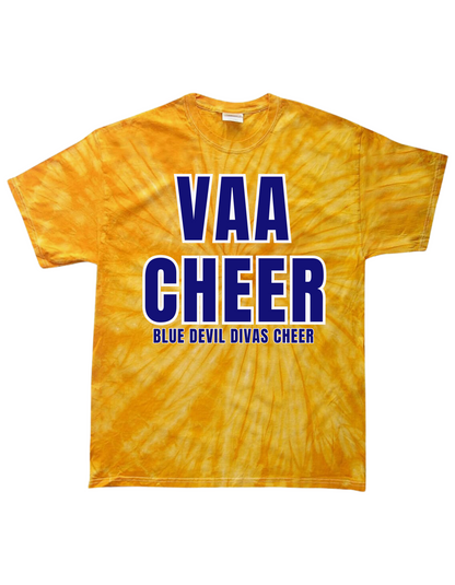 Tie Dye VAA Cheer Shirt