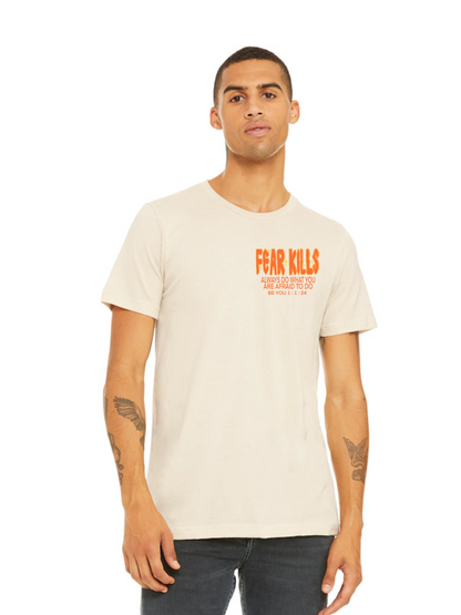 Be You "Fear Kills" Youth T-Shirt: Conquer, Empower, Be You.