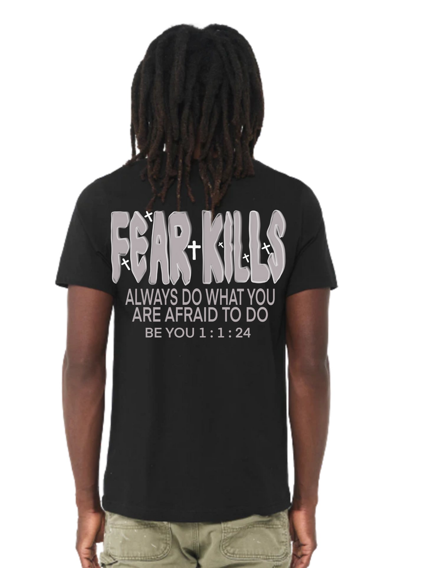 Be You "Fear Kills" Youth T-Shirt: Conquer, Empower, Be You.