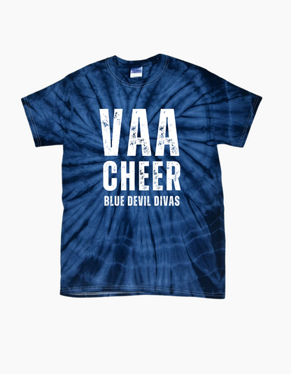 Tie Dye VAA Cheer Shirt