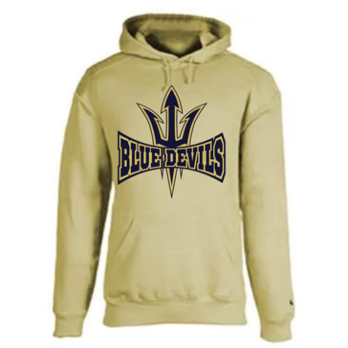 Gold Blue Devil hoodie