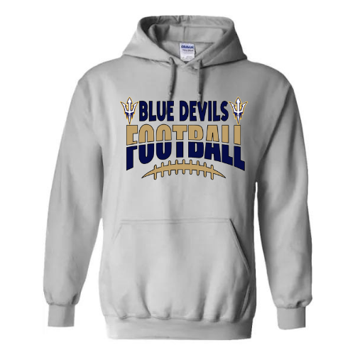 Blue Devil Grey hoodie