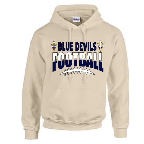 Blue Devils Football Hoodie