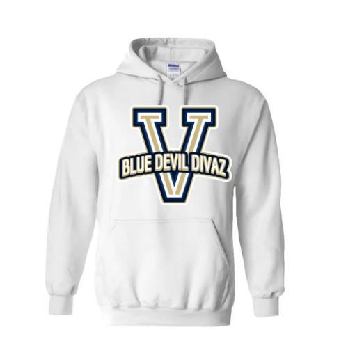 White Blue Devil Divaz Hoodie