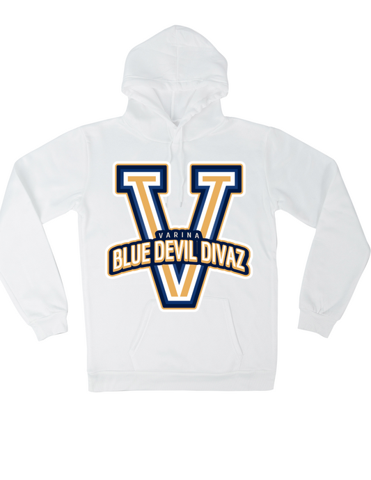 Blue Devil Divaz White Hoodie